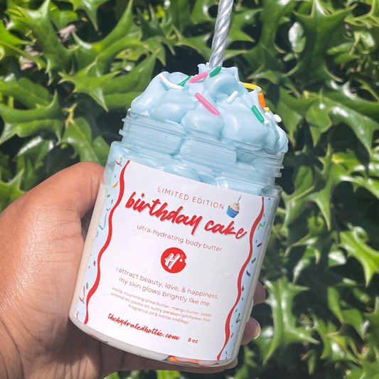 🥳 Birthday Cake Cake CAKE body butter | FOURTH YEAR IN BUSINESS BUTTAH